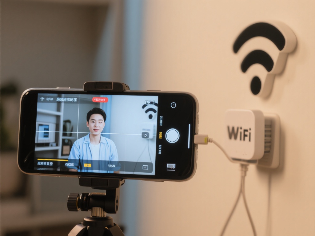 选择高网速环境： 高清直播视频对网络带宽